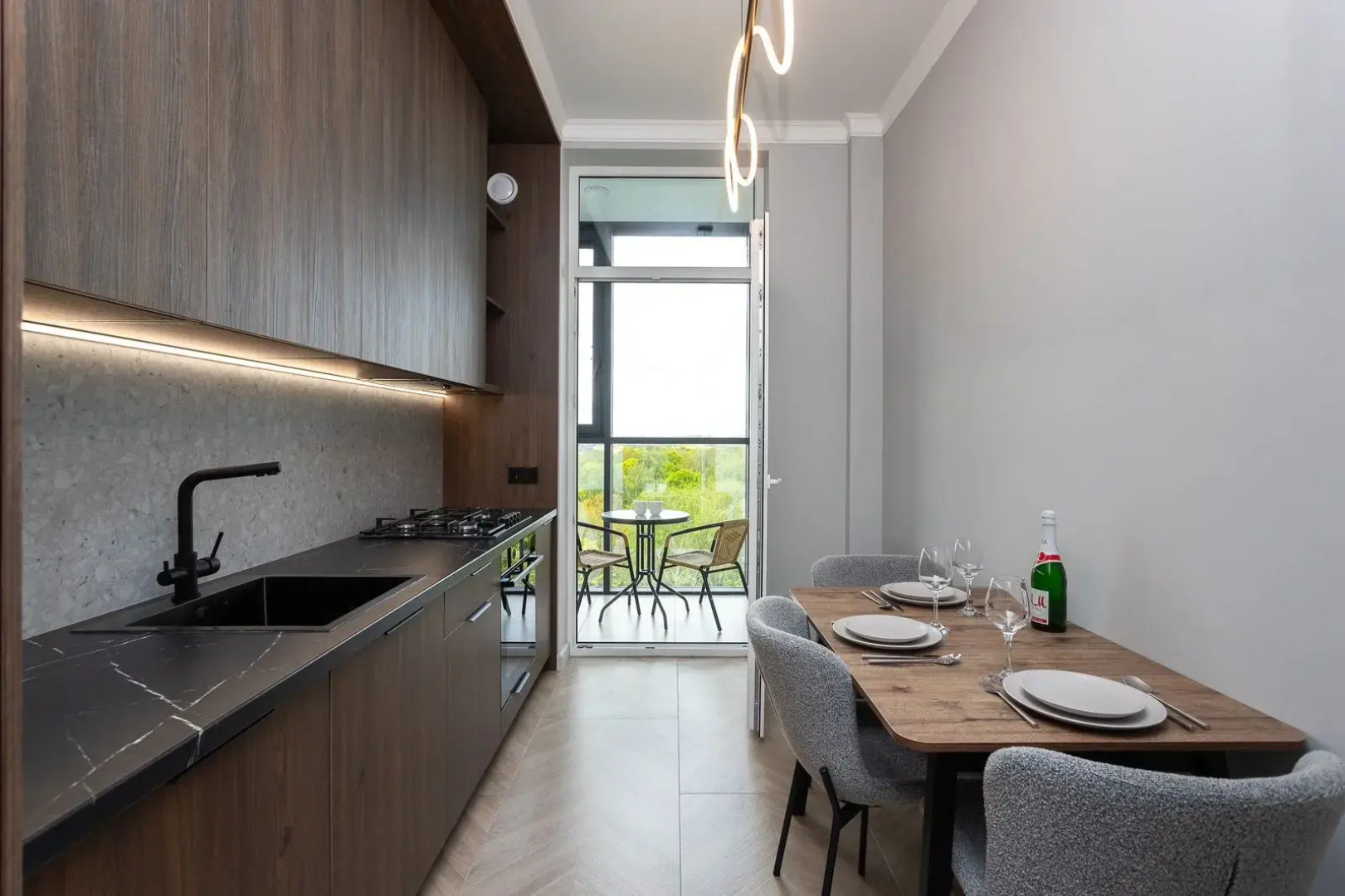 Квартира Уютная в центре с видом на парк