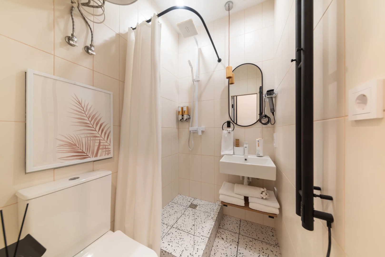 Квартира студия, романтичный дизайн