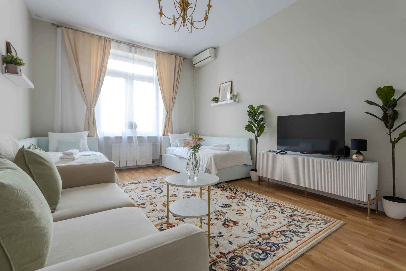 Апартаменты Стандартные с Односпальными Кроватями