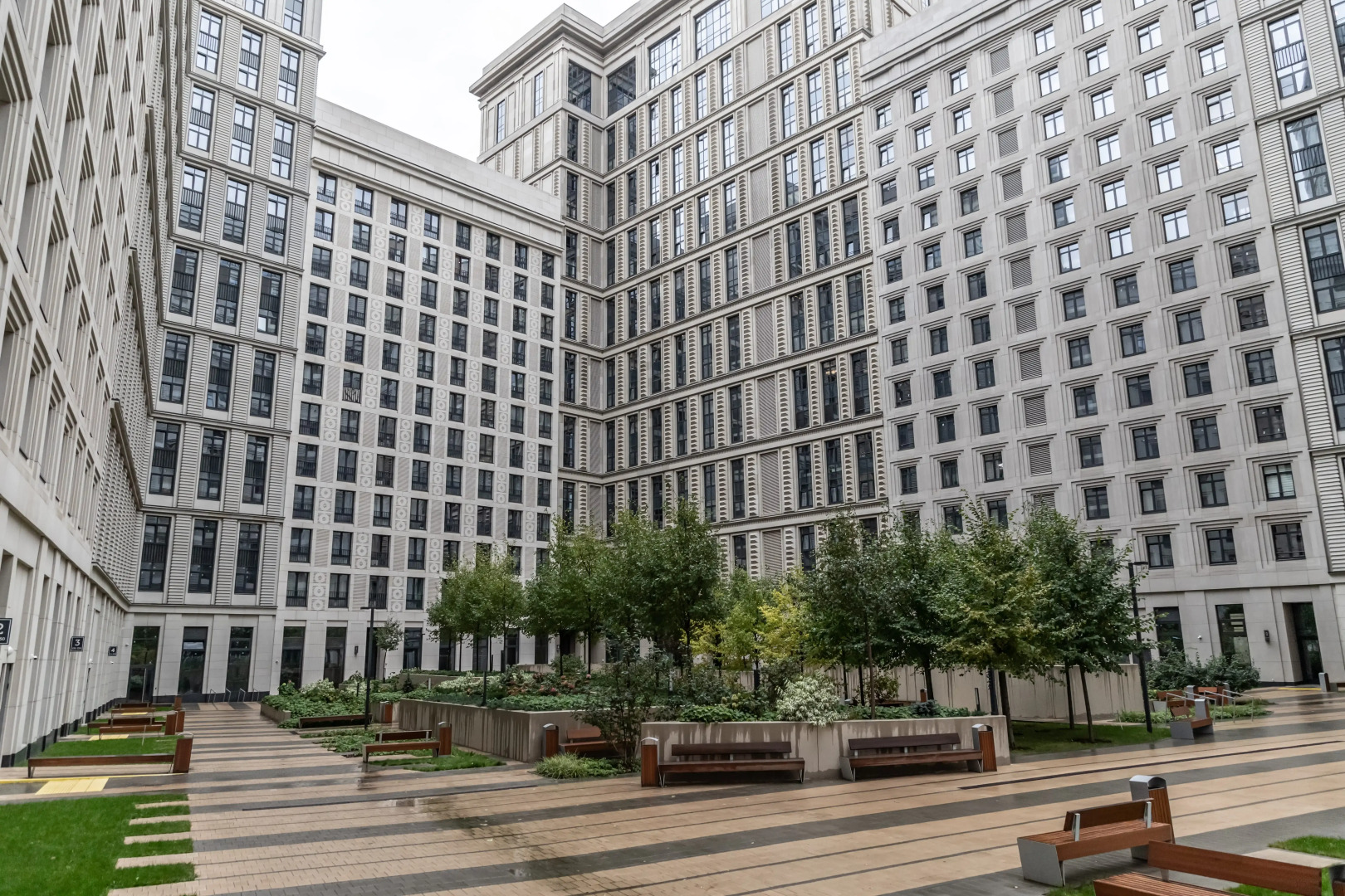 Квартира Moscow Deluxe Apartments Family Suite Silver Fountain