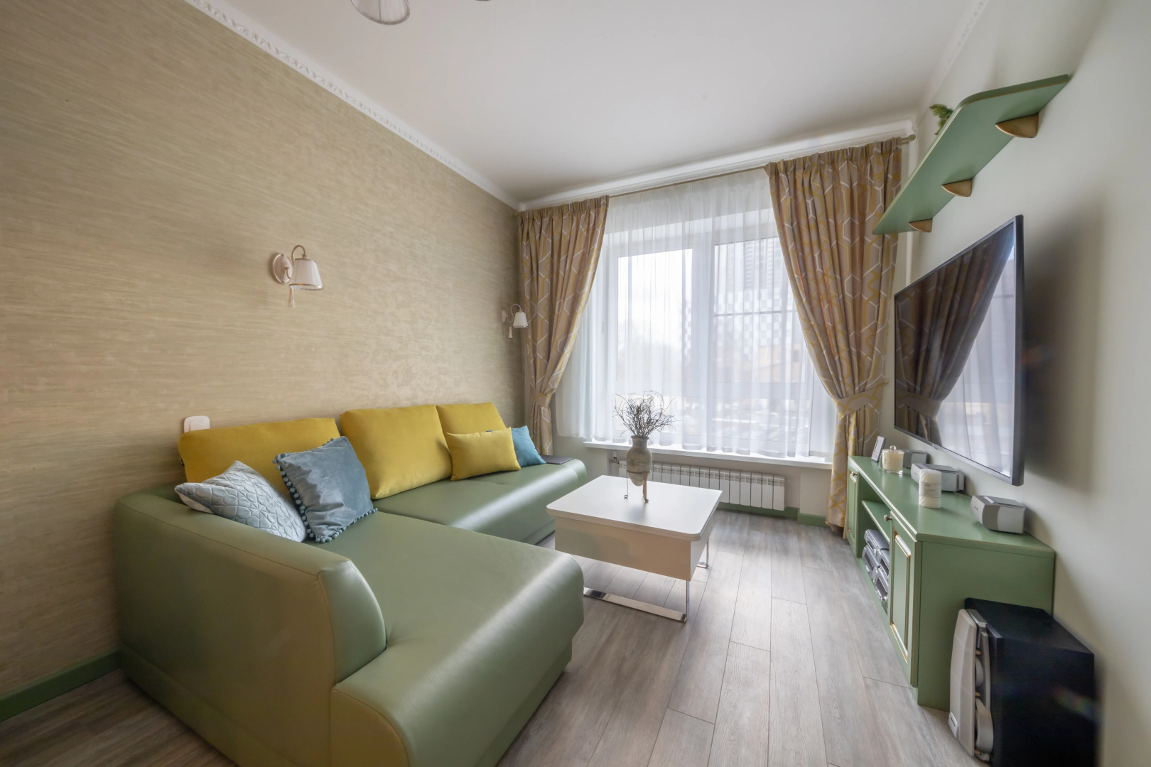 Квартира Уютная дизайнерская в современном ЖК бизнес класса