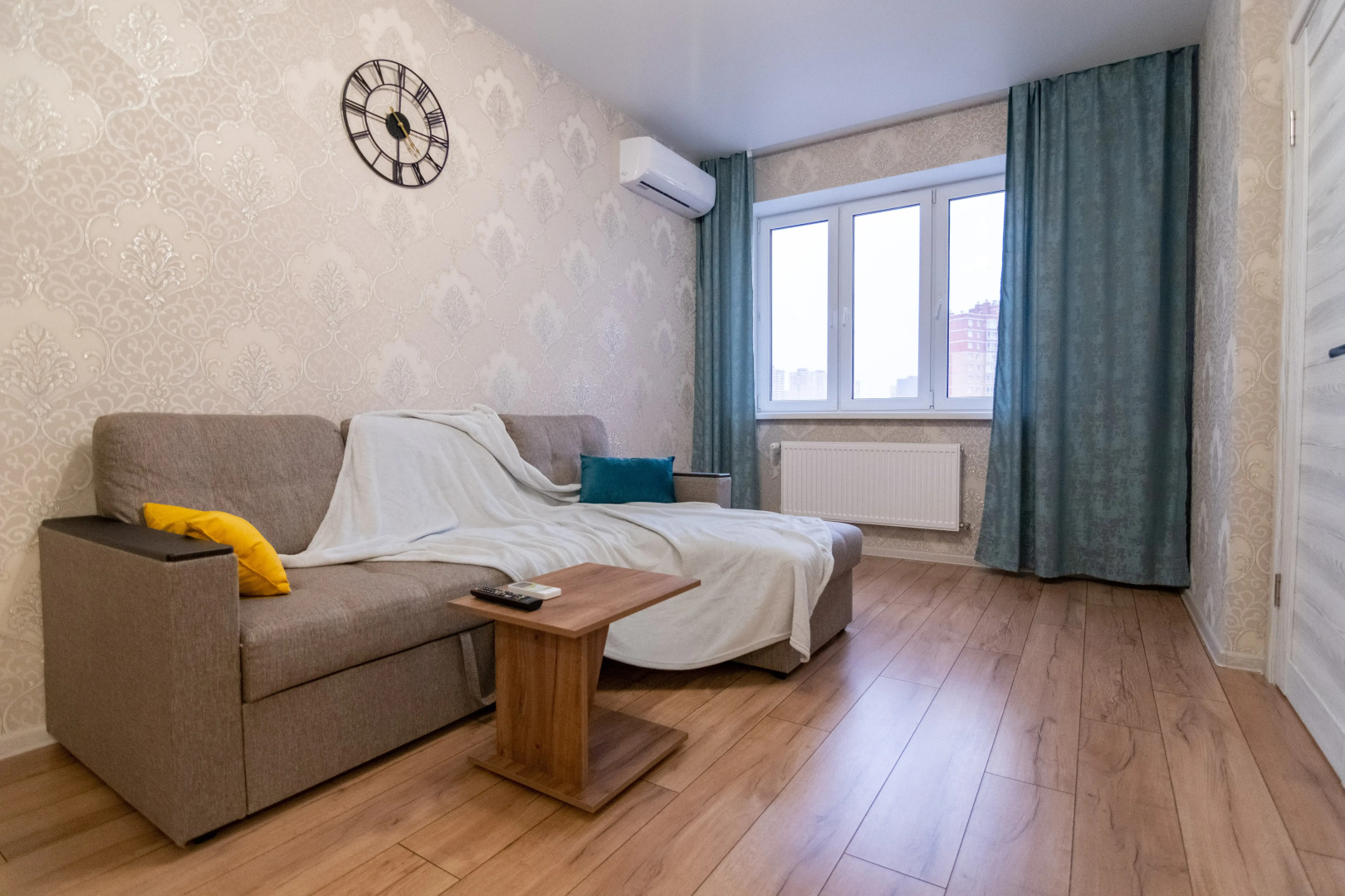 Апартаменты с новым ремонтом на четверых