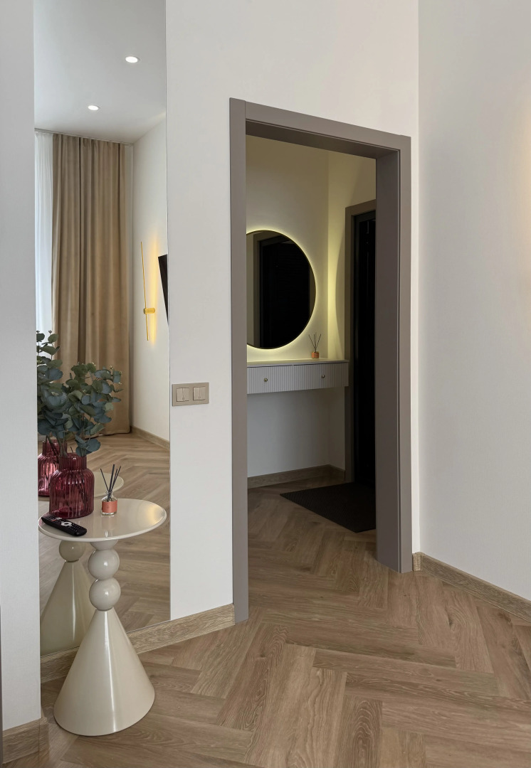 Апартаменты Двухуровневая студия KrasLoft в ЖК Преображенский на троих