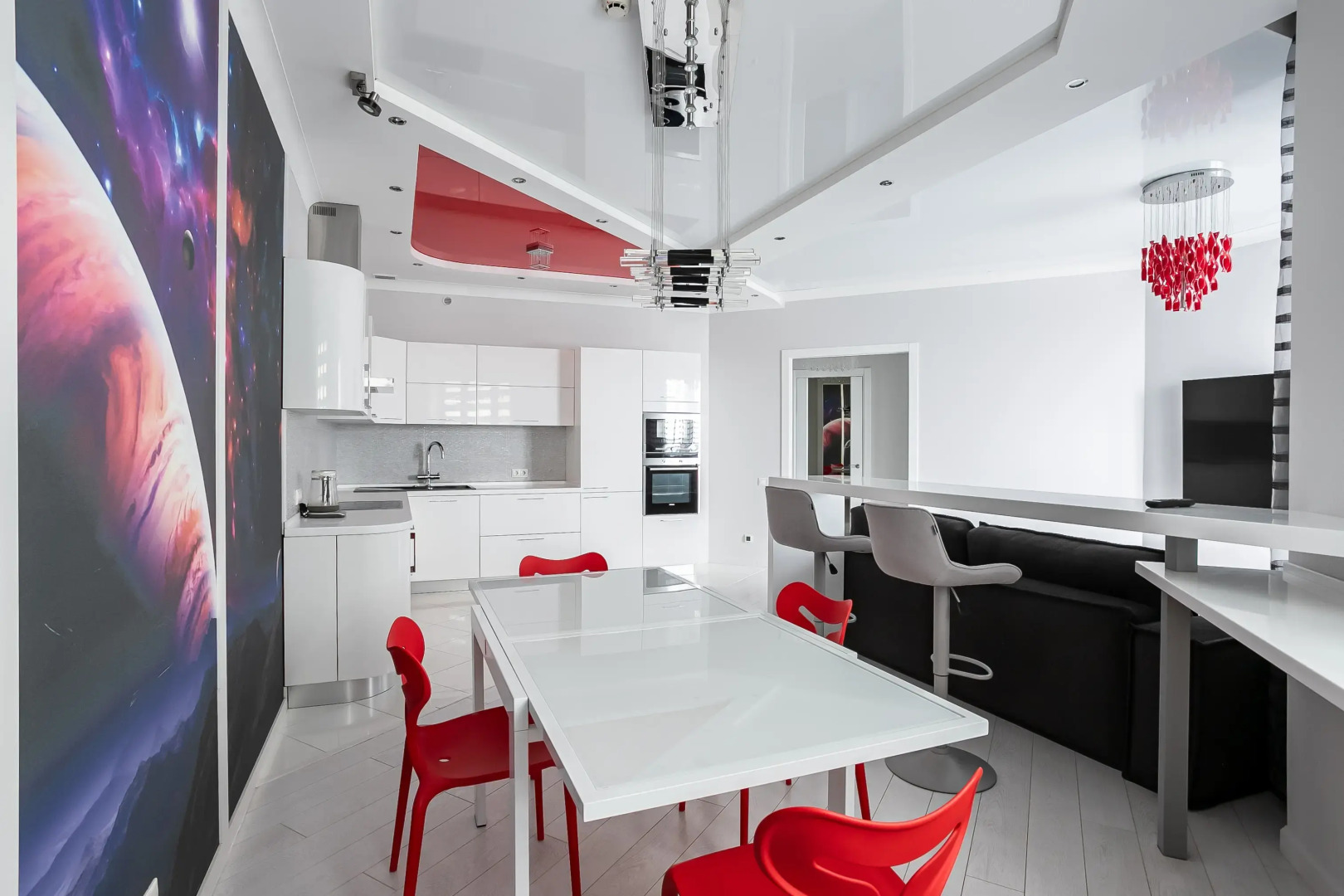 Квартира на 30 этаже на набережной Москвы-реки