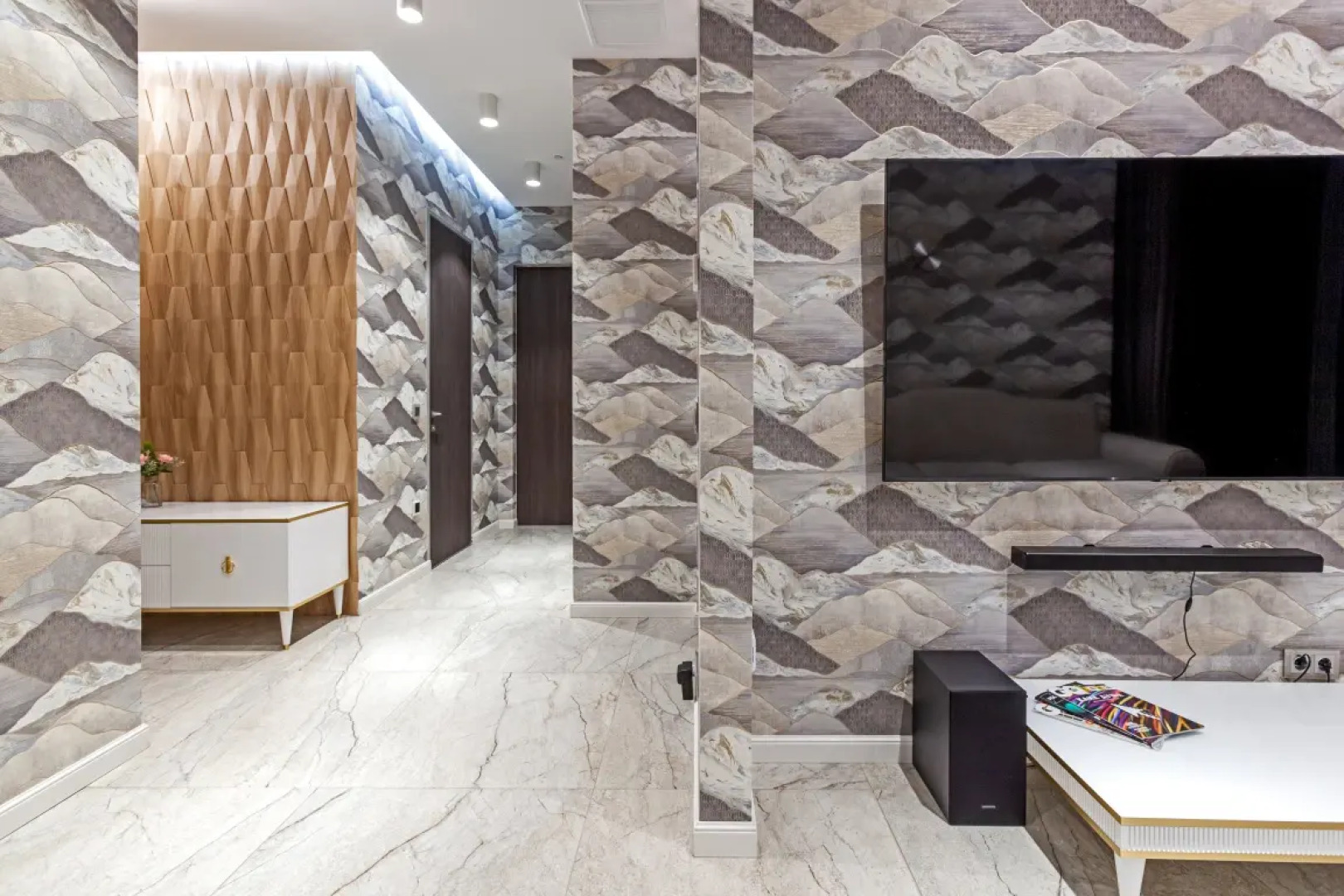 Трехкомнатный апартамент на 40 этаже