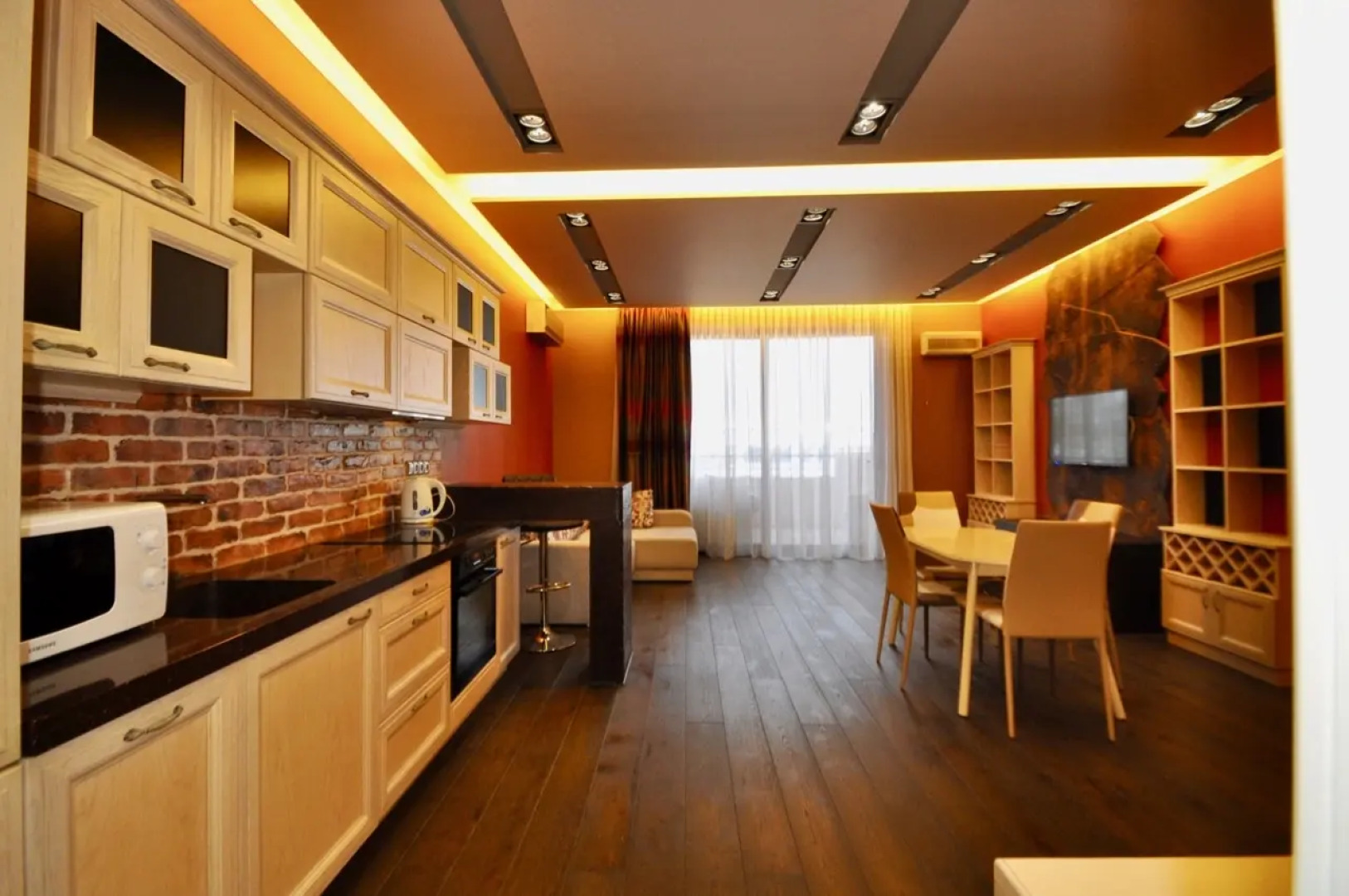 Апартаменты Просторная квартира-студия