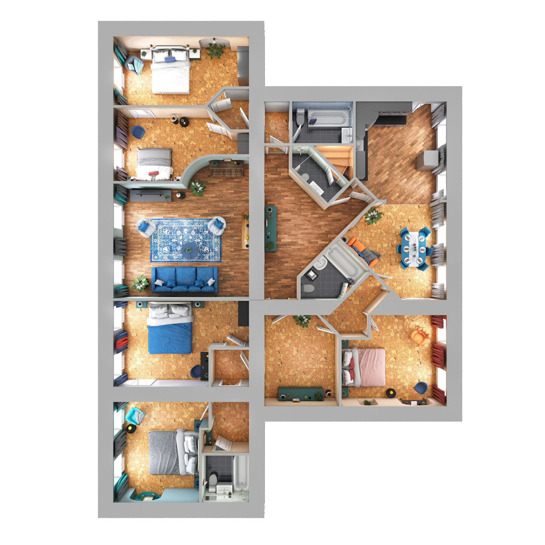 Апартаменты Minin Apartments у Эрмитажа 220 кв.м.