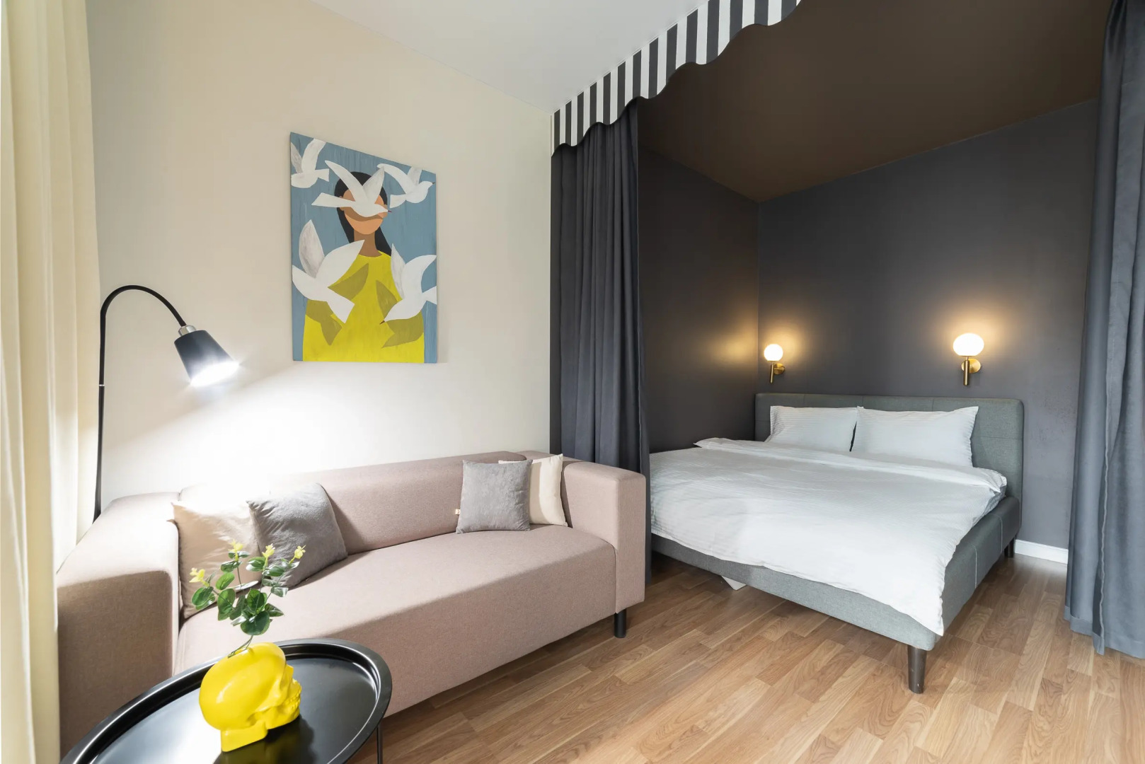 Квартира студия на сутки Минск Мир Быстрое заселение Парковка Wi-Fi Подходит для командировок и отдыха