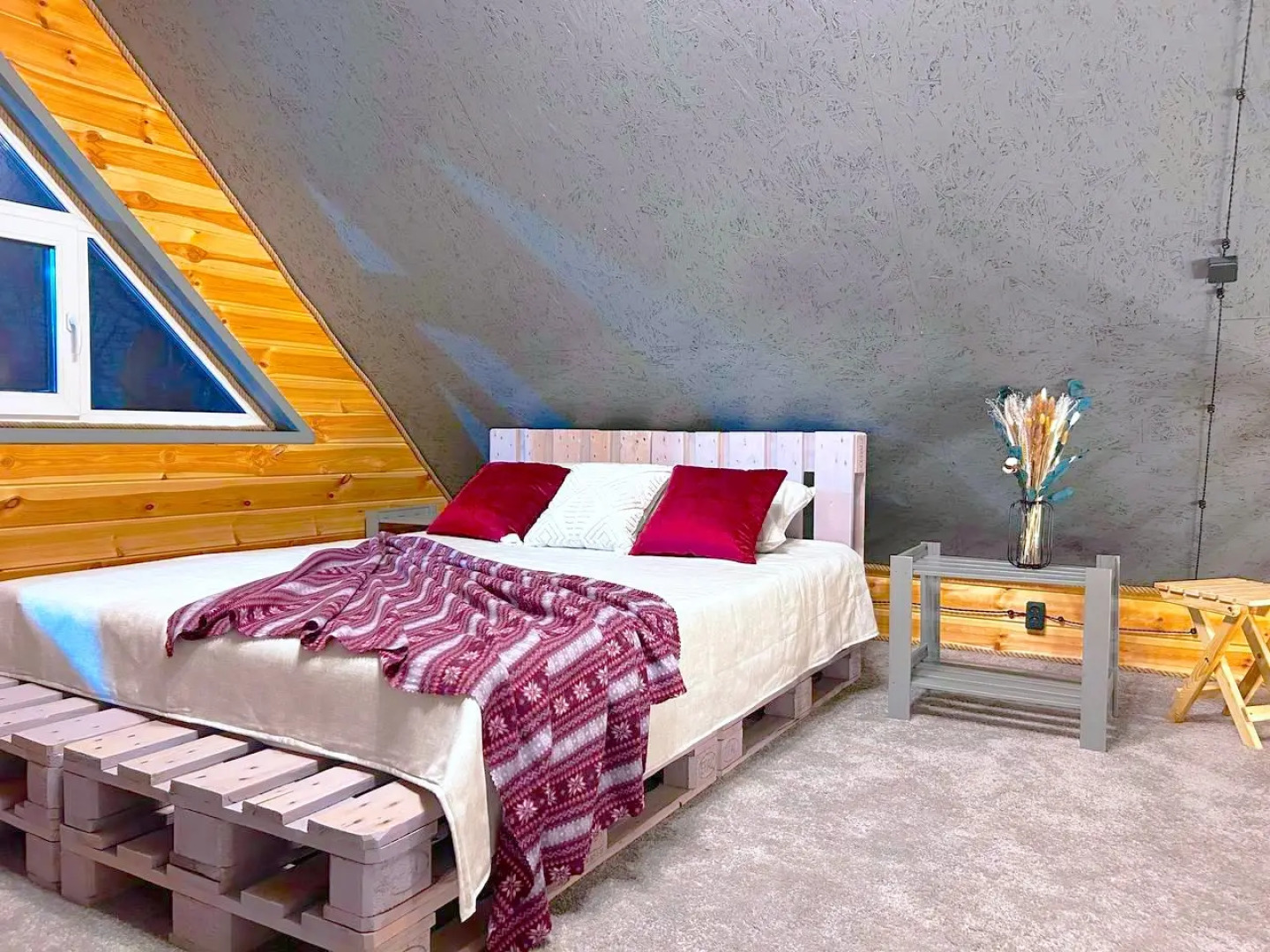 Частный дом с Баней Барн Хаус в стиле Лофт-Бохо