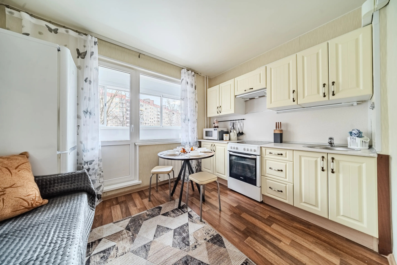 Квартира Уютная 1-комнатная у метро в Выборгском районе