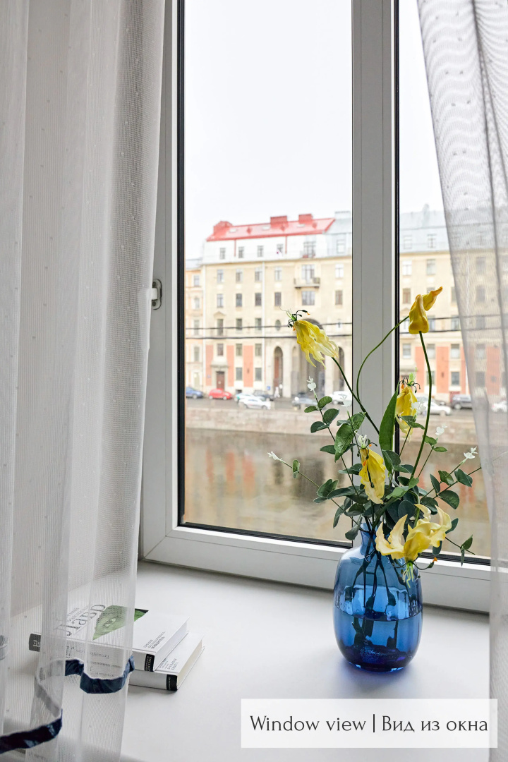 Апартаменты Minin Apartments с видом на Фонтанку 130 кв.м.