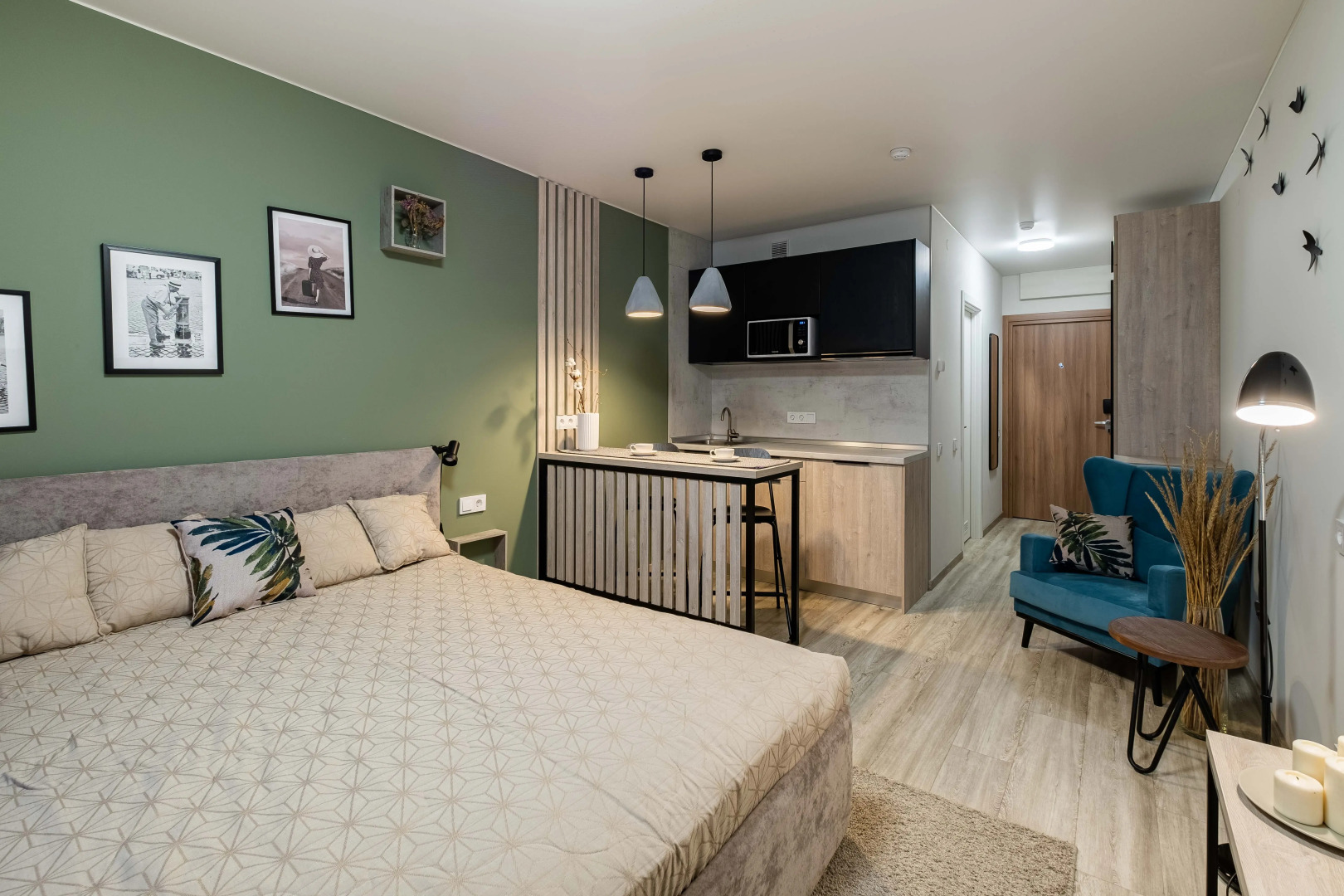 Апартаменты Студия Метро Бухарестская