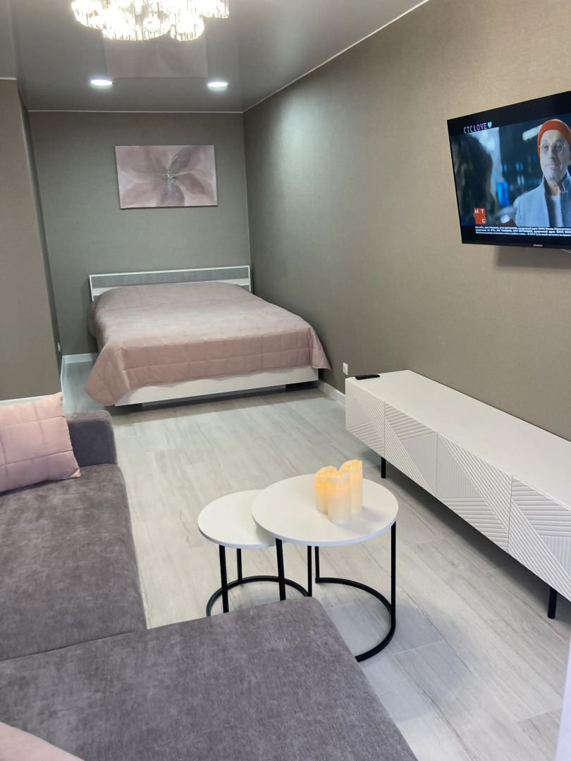 Апартаменты на Ижорского Батальона 17 с видом на город