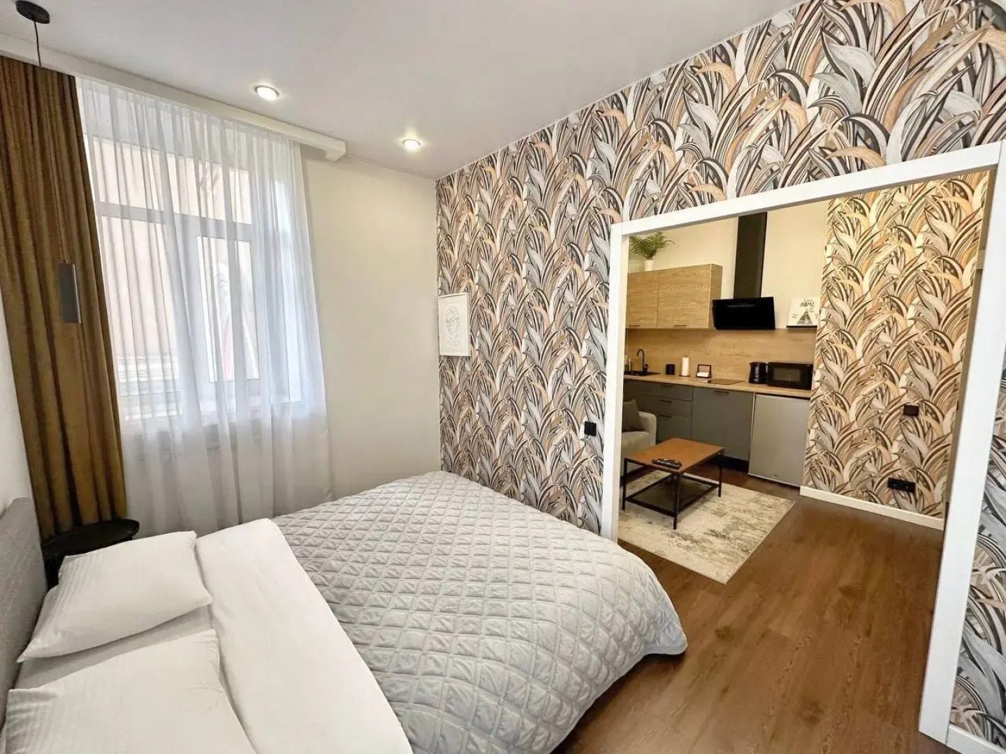 Квартира Стильная Студия в Центре Города