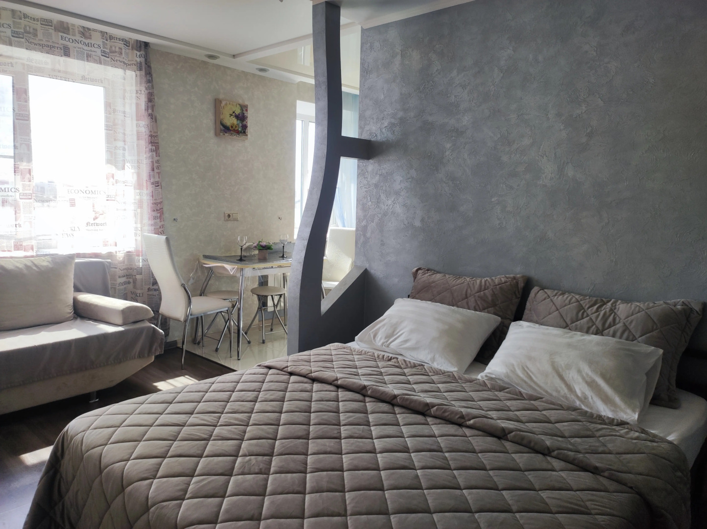 Апартаменты Однокомнатная на Максима Горького