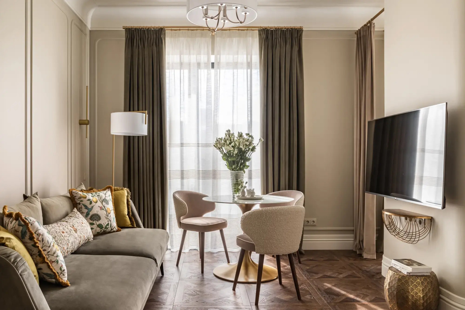 Квартира Moscow Deluxe Apartments Grand Residence SLAVA