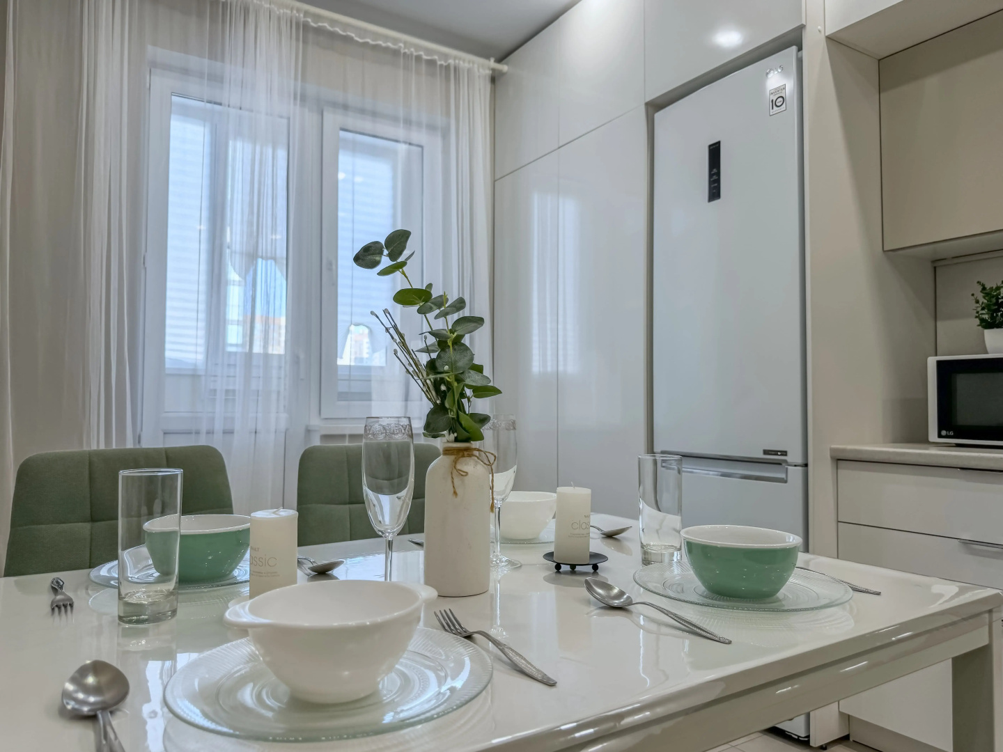Квартира Green FOX в центре – 3 кровати и рабочие места