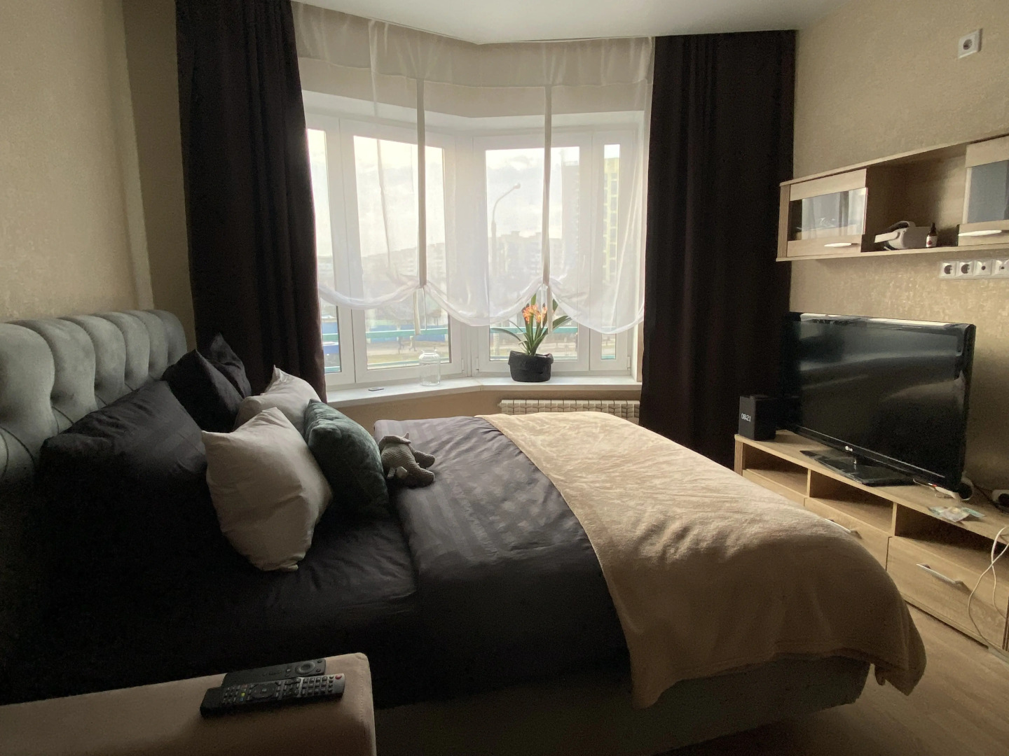 Квартира Комфортная студия в современном доме