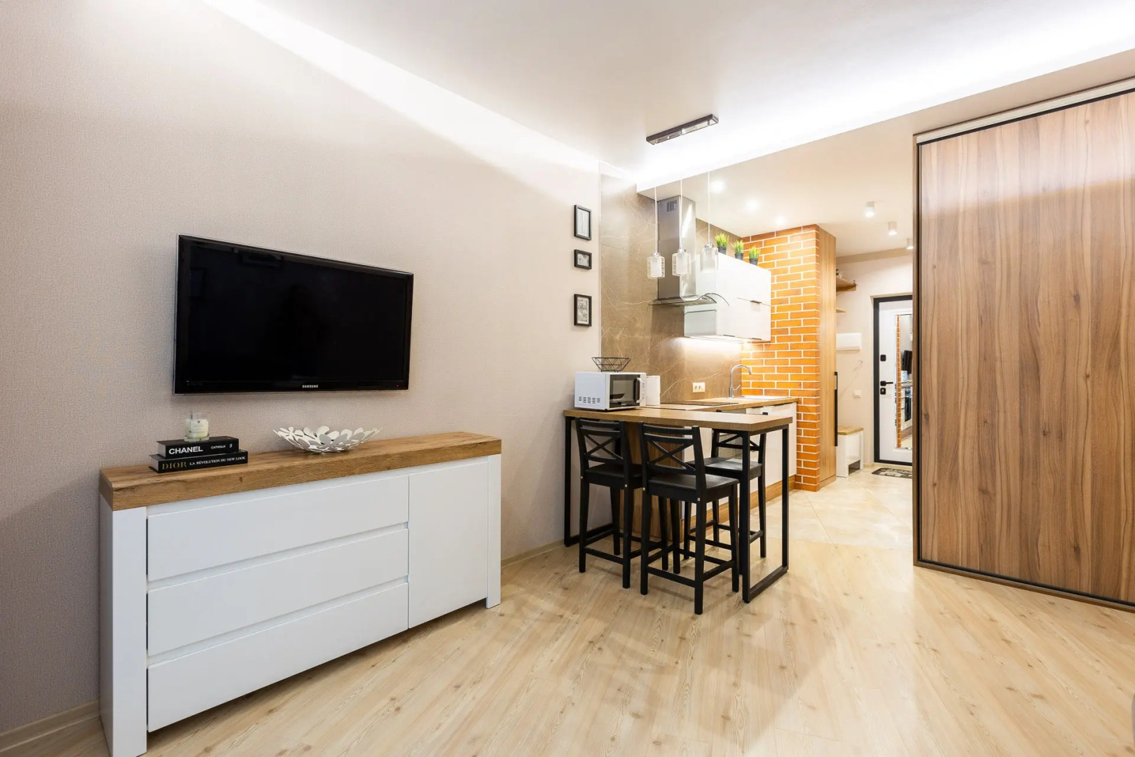 Апартаменты Уютная студия в ЖК "Минск Мир" (дом "Ницца")