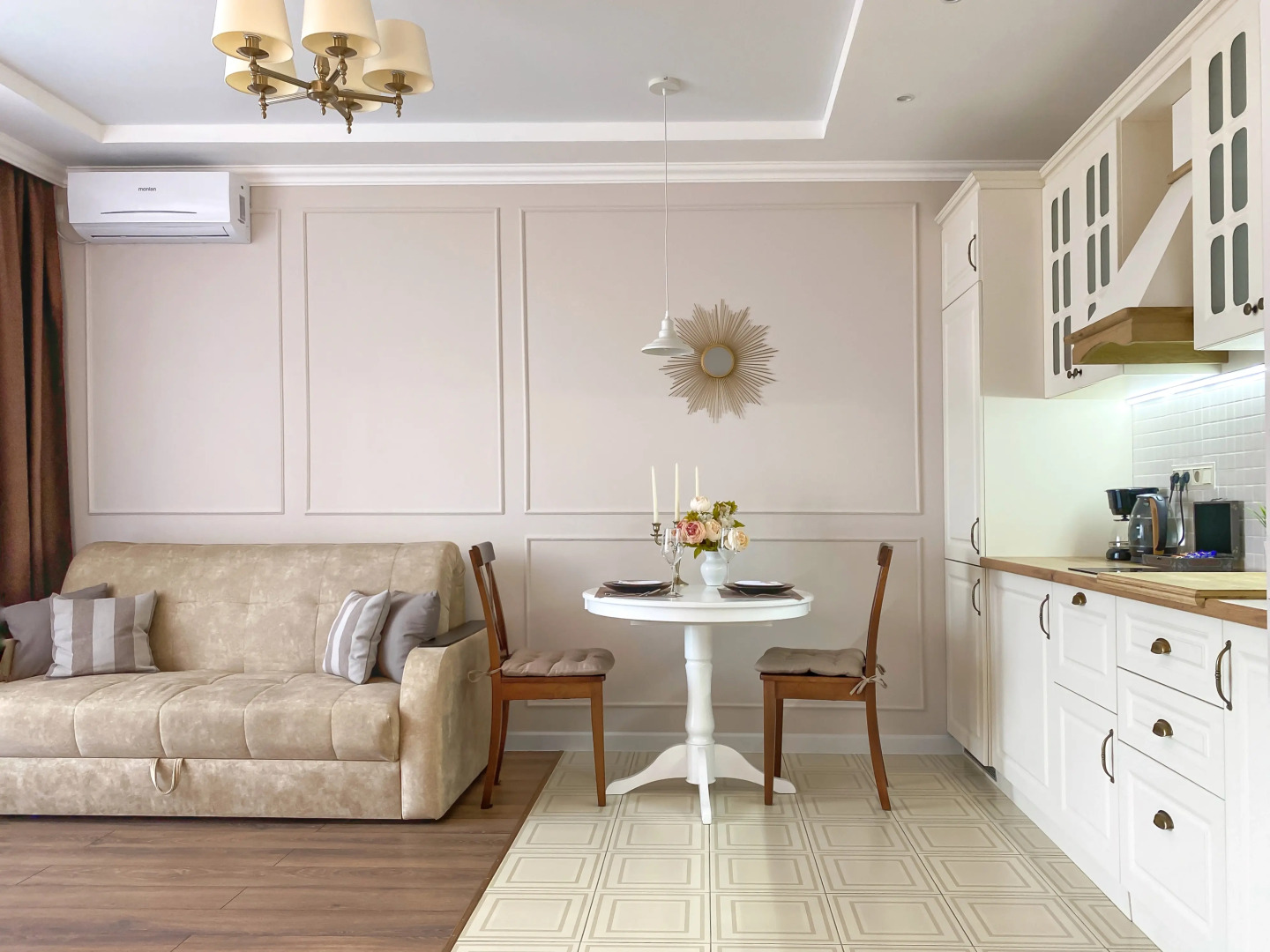 Апартаменты ЖК Романов с балконом и красивым видом