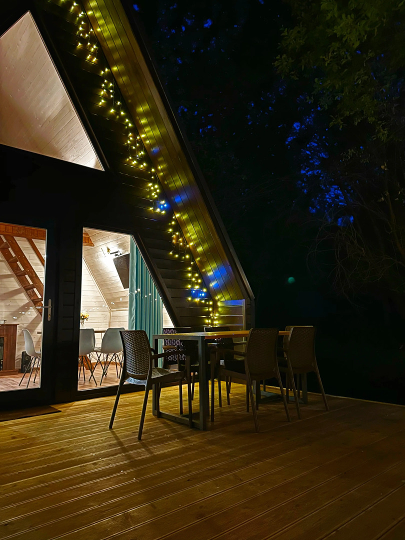 Частный дом с камином