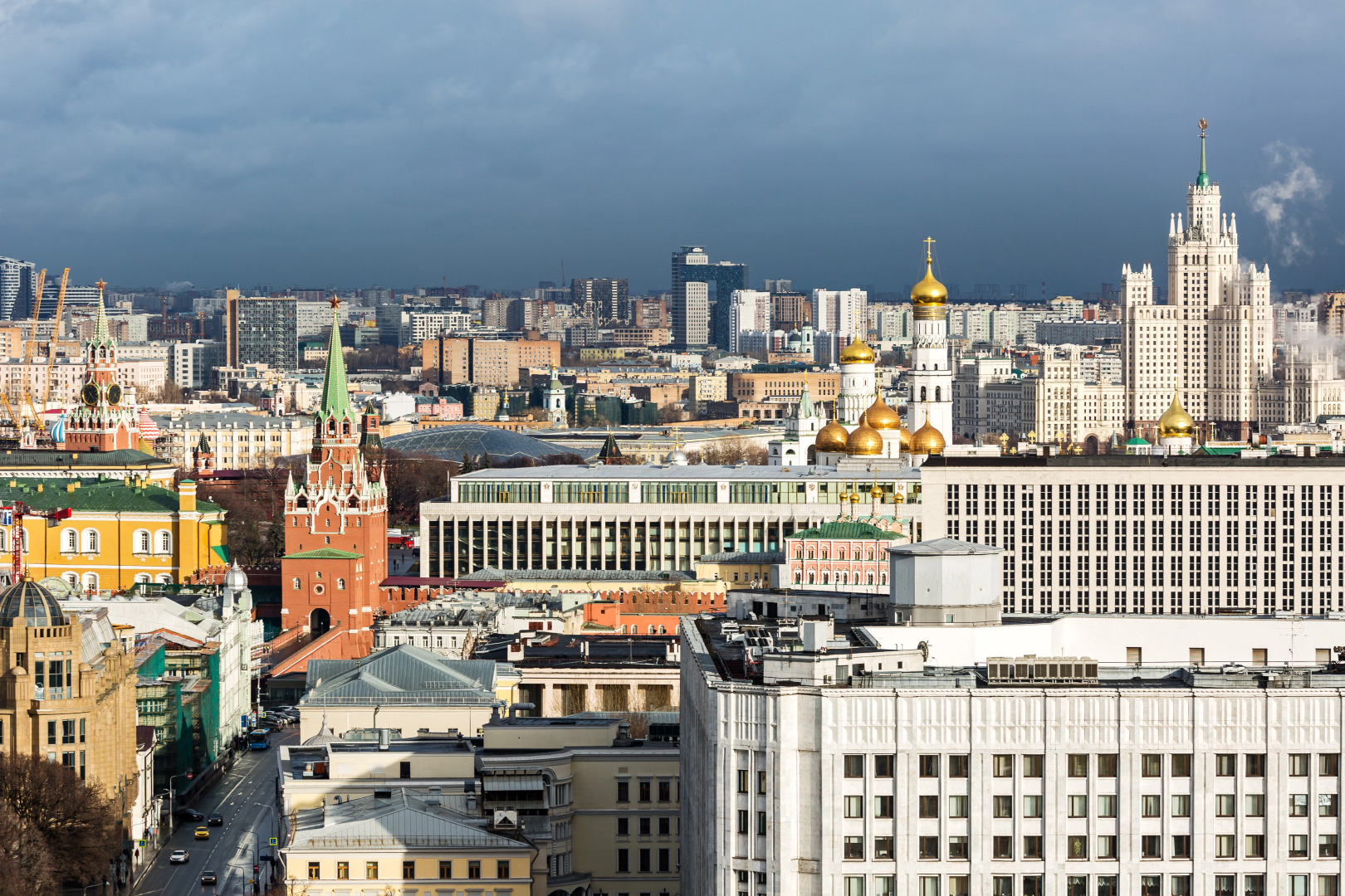 Great view on Kremlin 2 rooms apartment 23 floor