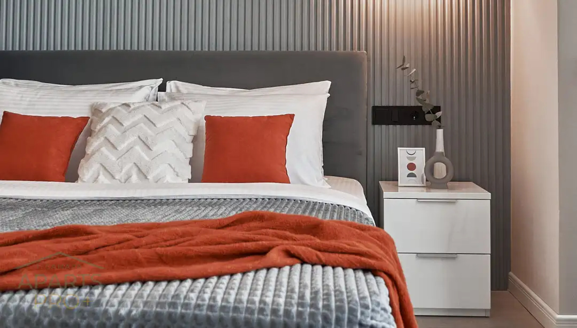 Квартира Aparts Pro Стильная видовая студия у Волги в ЖК Галактика на 12 этаже