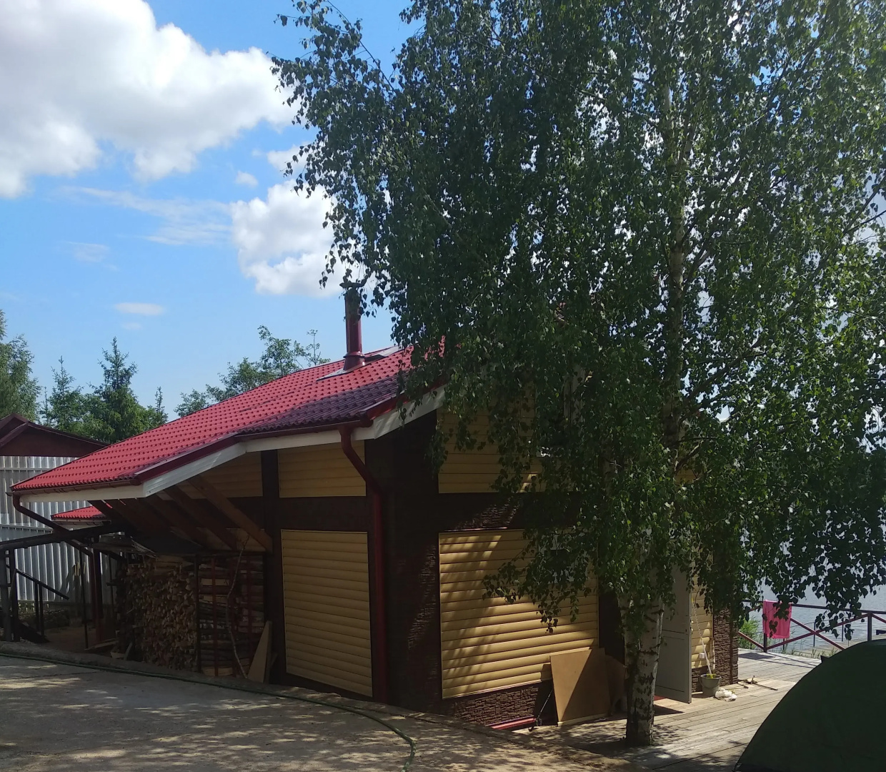 Гостевой дом Любимый Причал Дом Баня