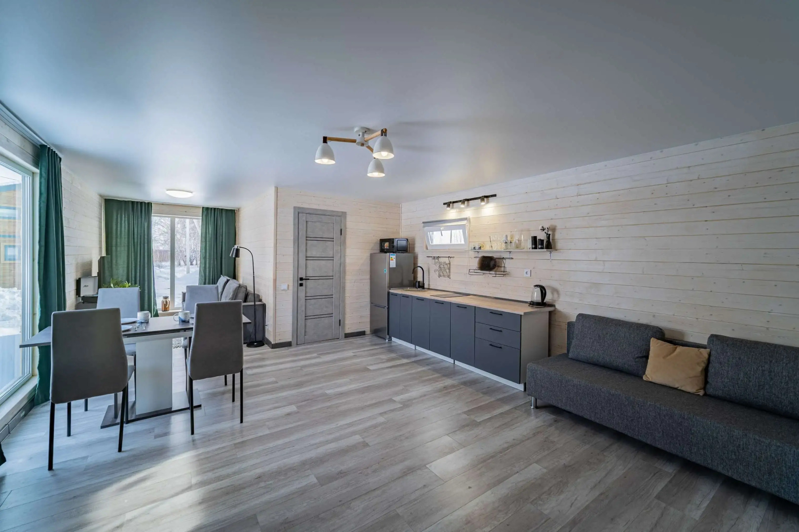 Частный дом Волна для компании до 8 человек в деревне Ключи