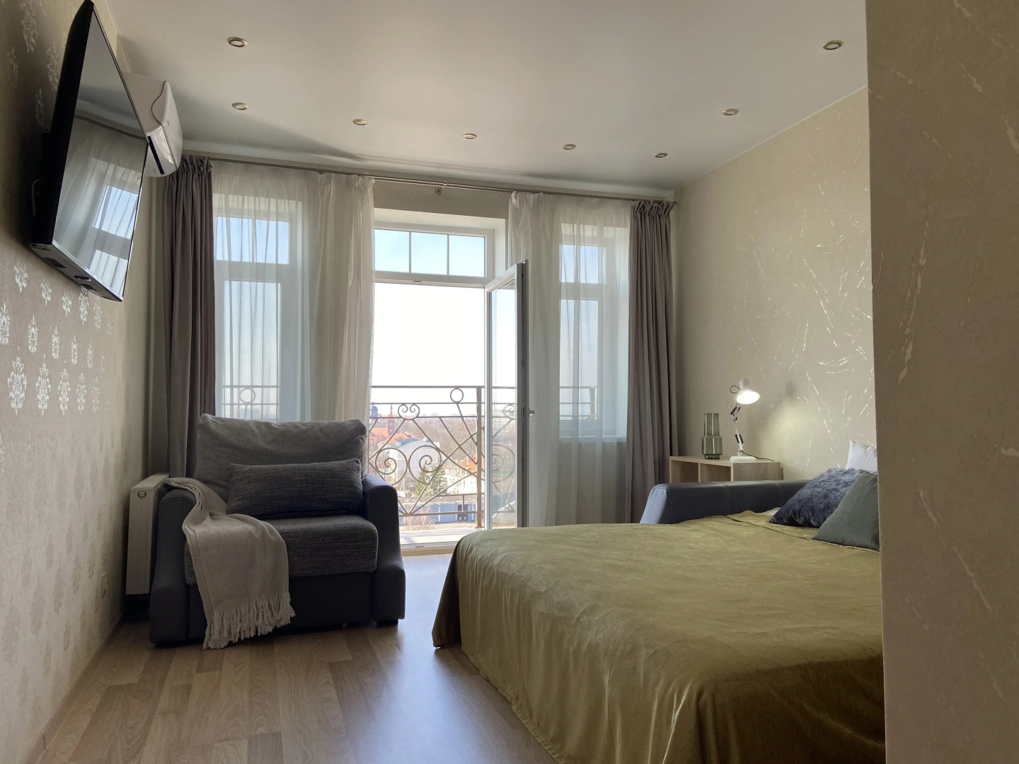 Квартира Baltic Resort с панорамным видом на город