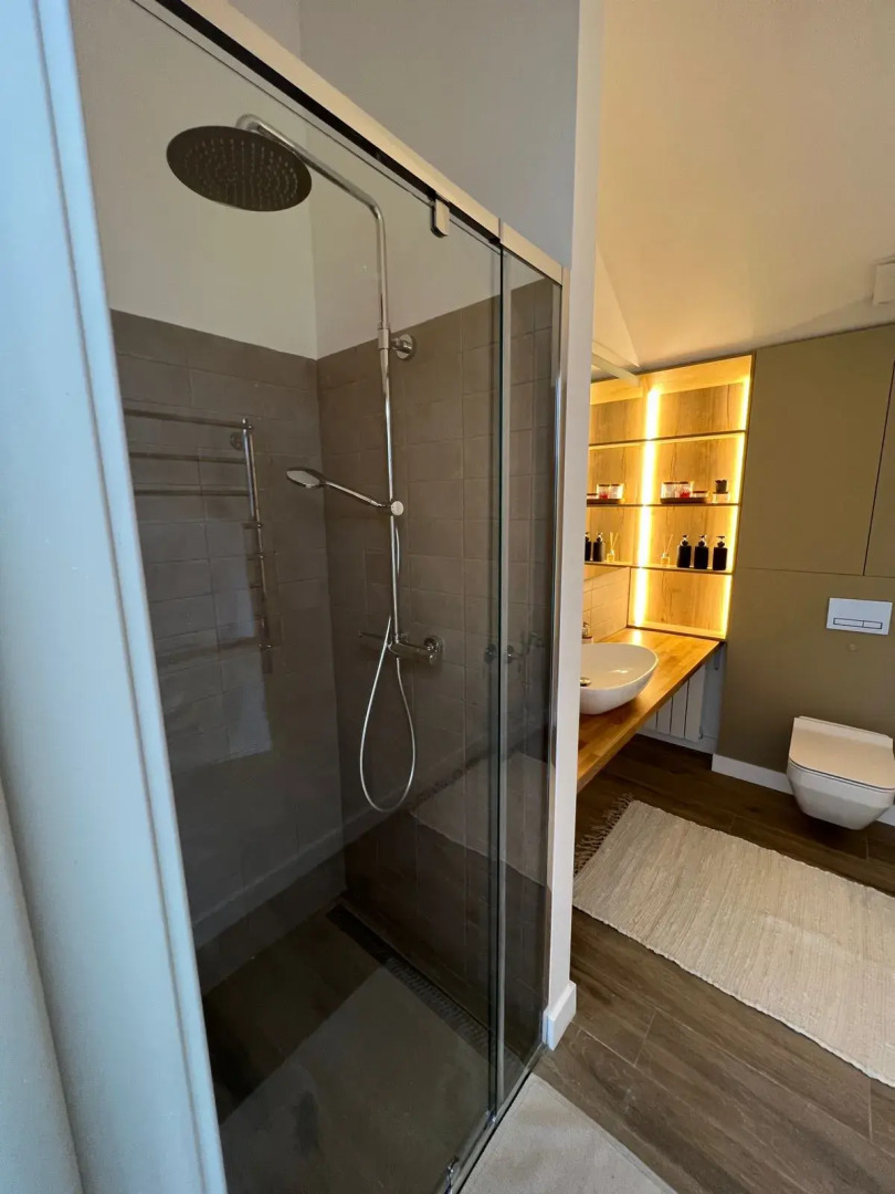 Частный дом с Камином в Сосновом Лесу