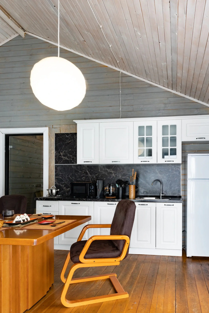 Шале с камином