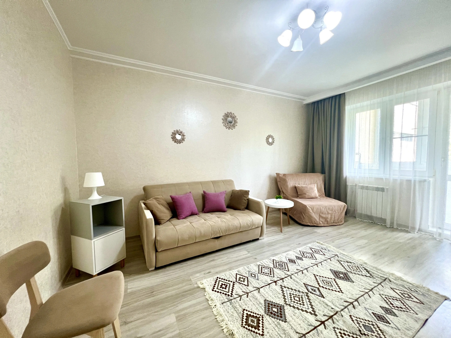 Квартира двухкомнатная по улице Навагинская