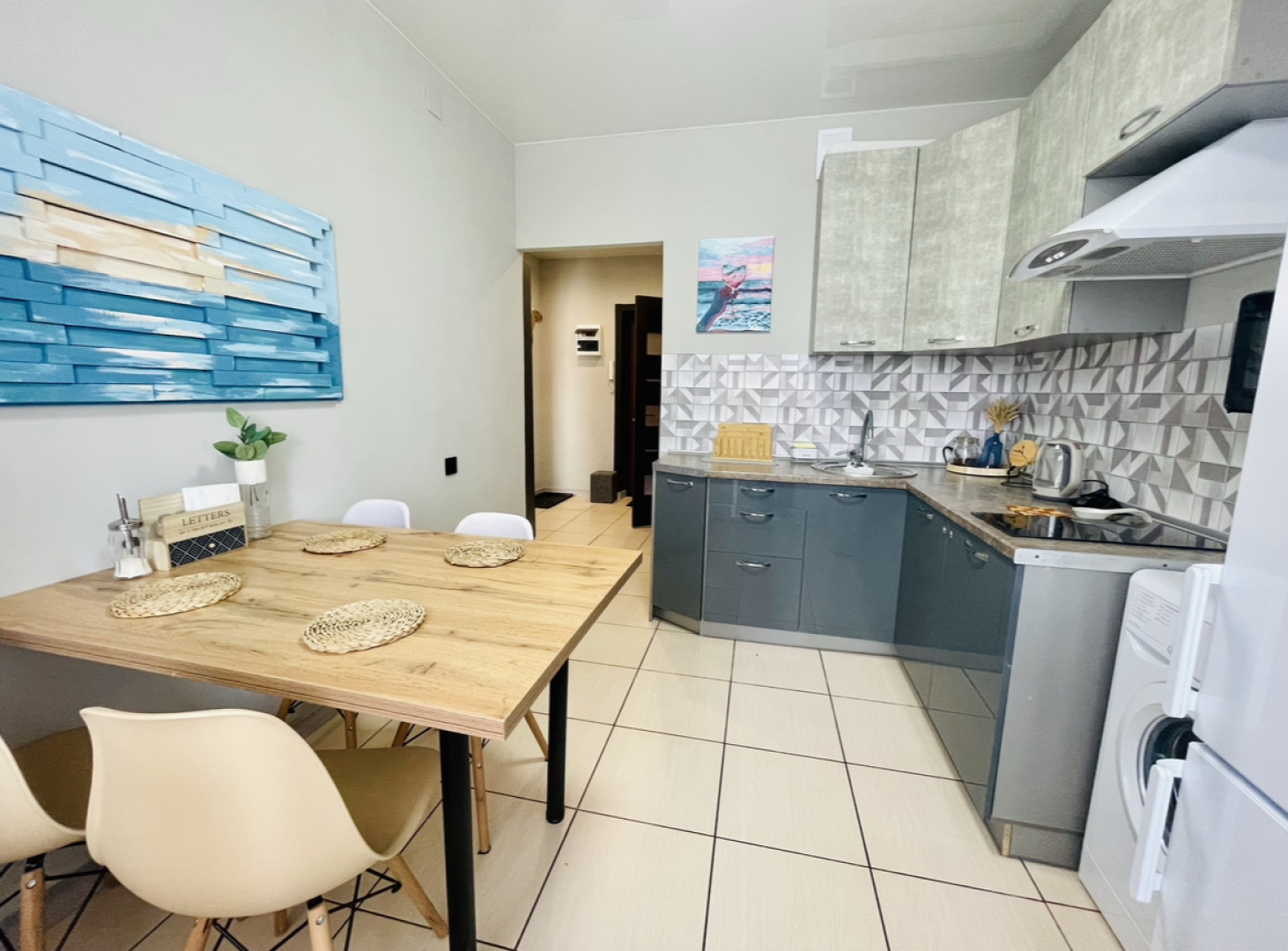 Квартира Улучшенные в стиле Море