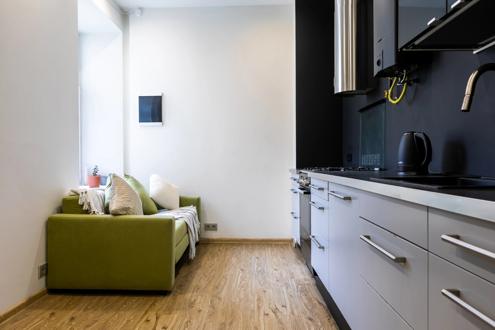 Квартира Светлая солнечная в центре города