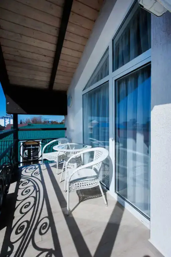 Апартаменты с видом на море и с балконом