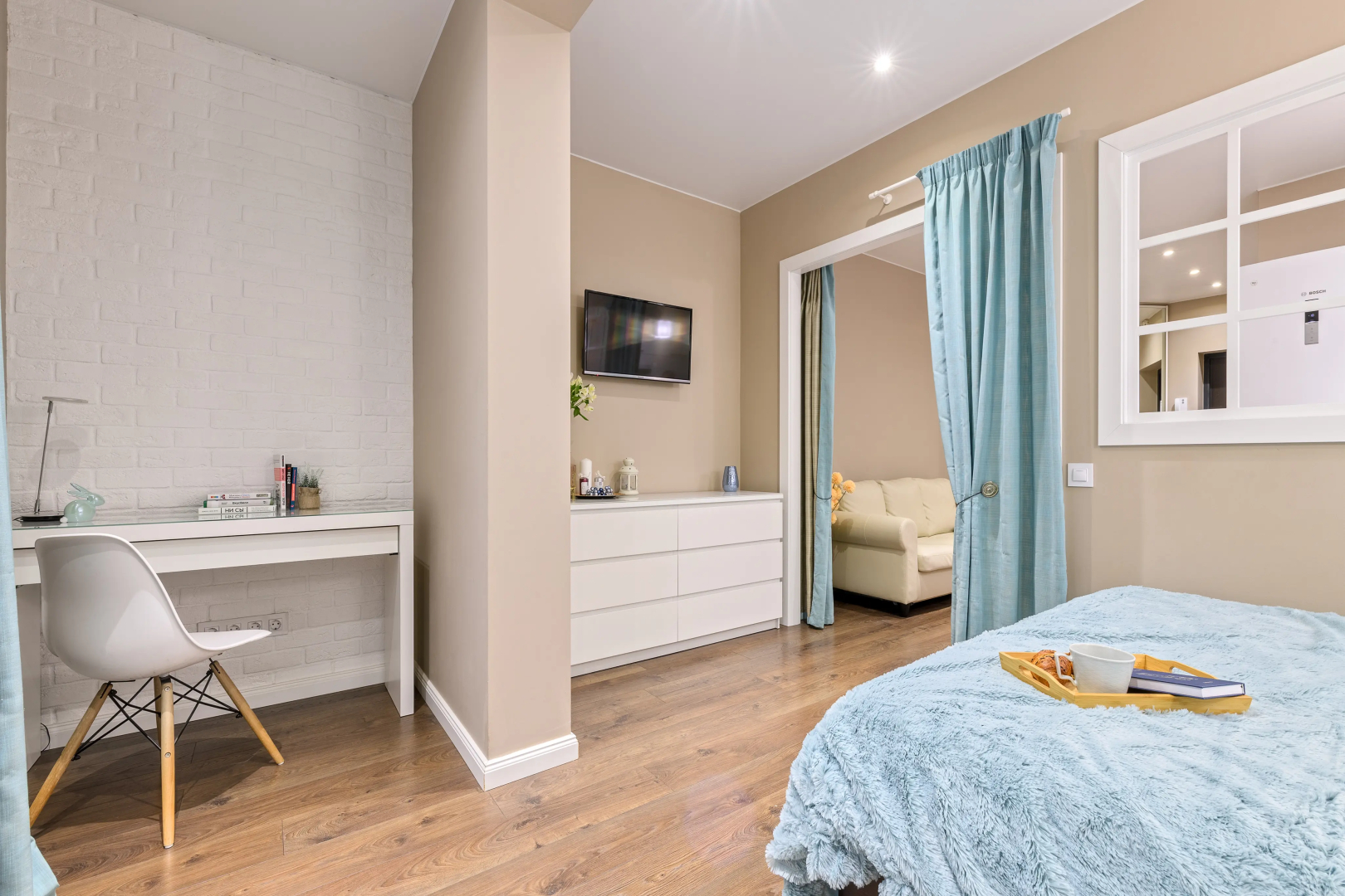 Апартаменты Комфортная студия в бизнес-классе рядом с центром