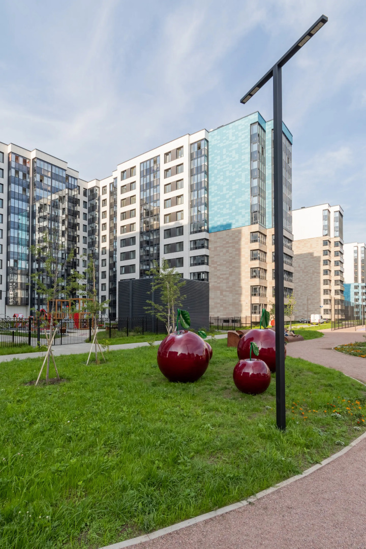 Квартира уютная студия у метро Старая Деревня