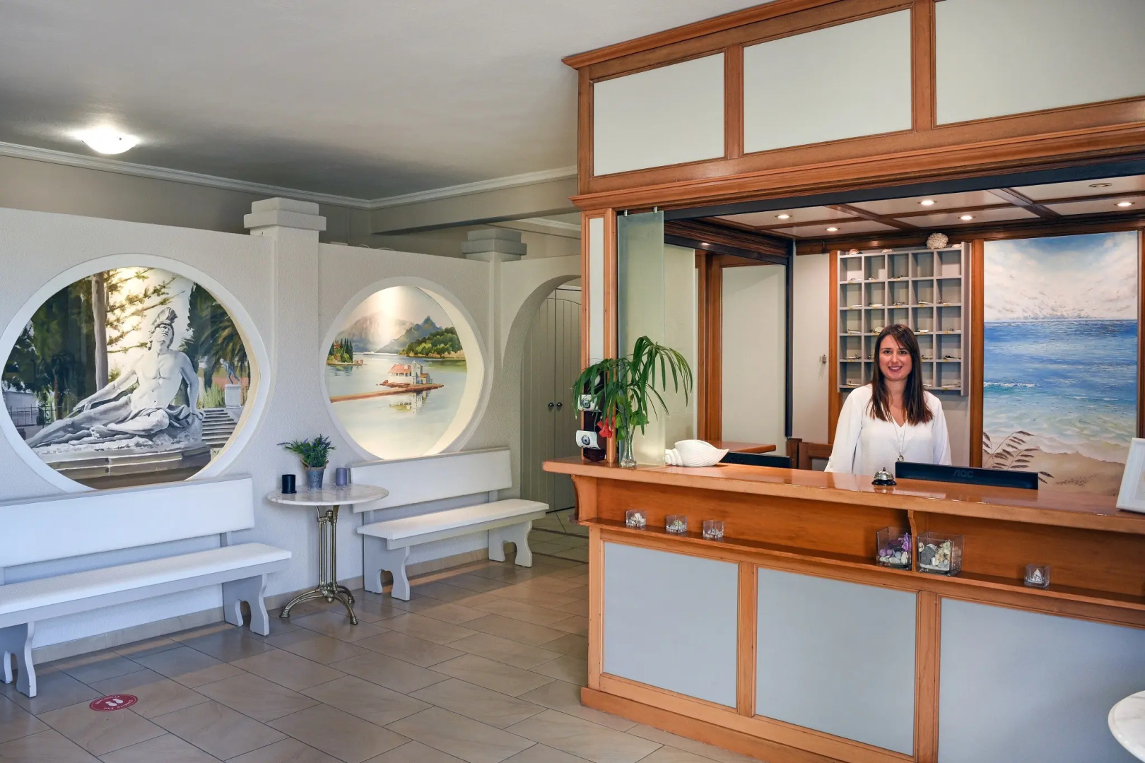 Отель Bella Vista Beach Hotel And Studios- Corfu Benitses