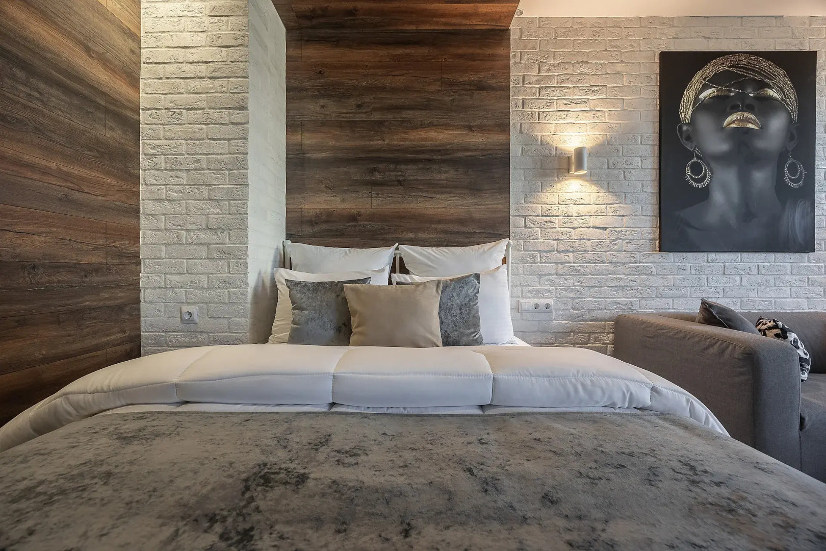 Квартира Студия в новом доме рядом с канатной дорогой