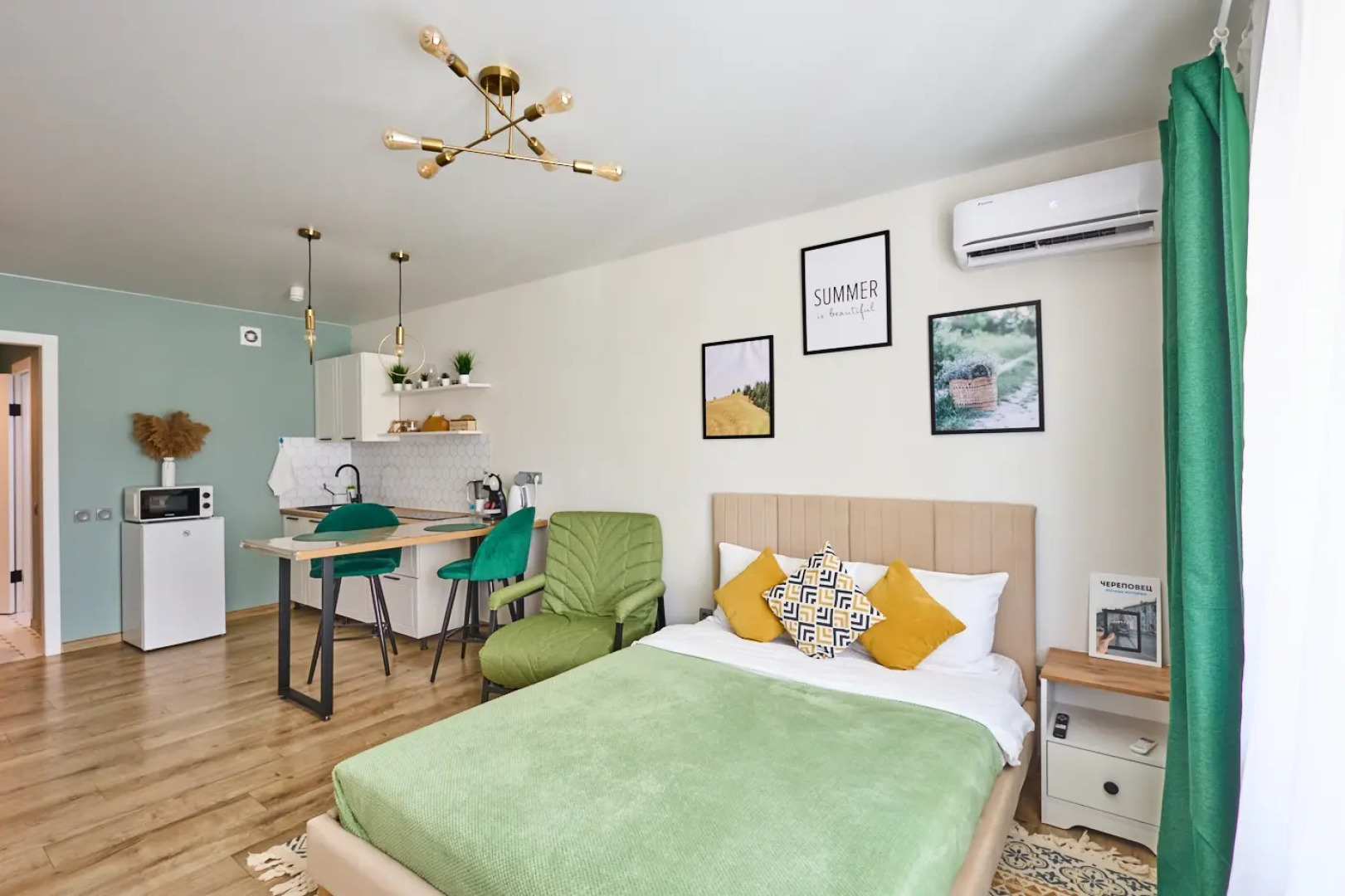 Квартира студия на сутки: эстетика в каждой детали