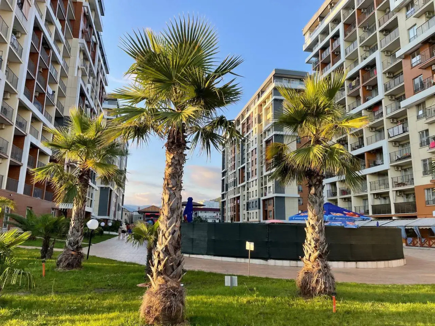 Квартира Уютная студия с балконом возле моря