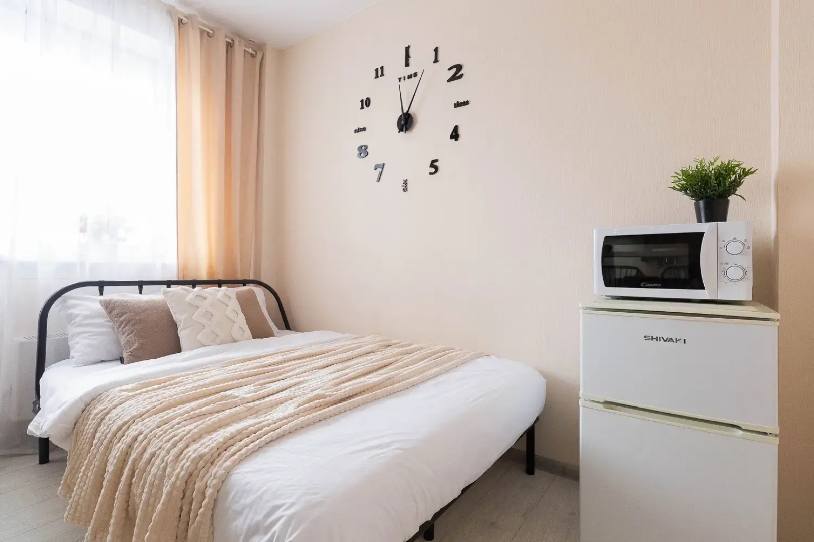 Квартира Студия рядом с центром, с кондиционером