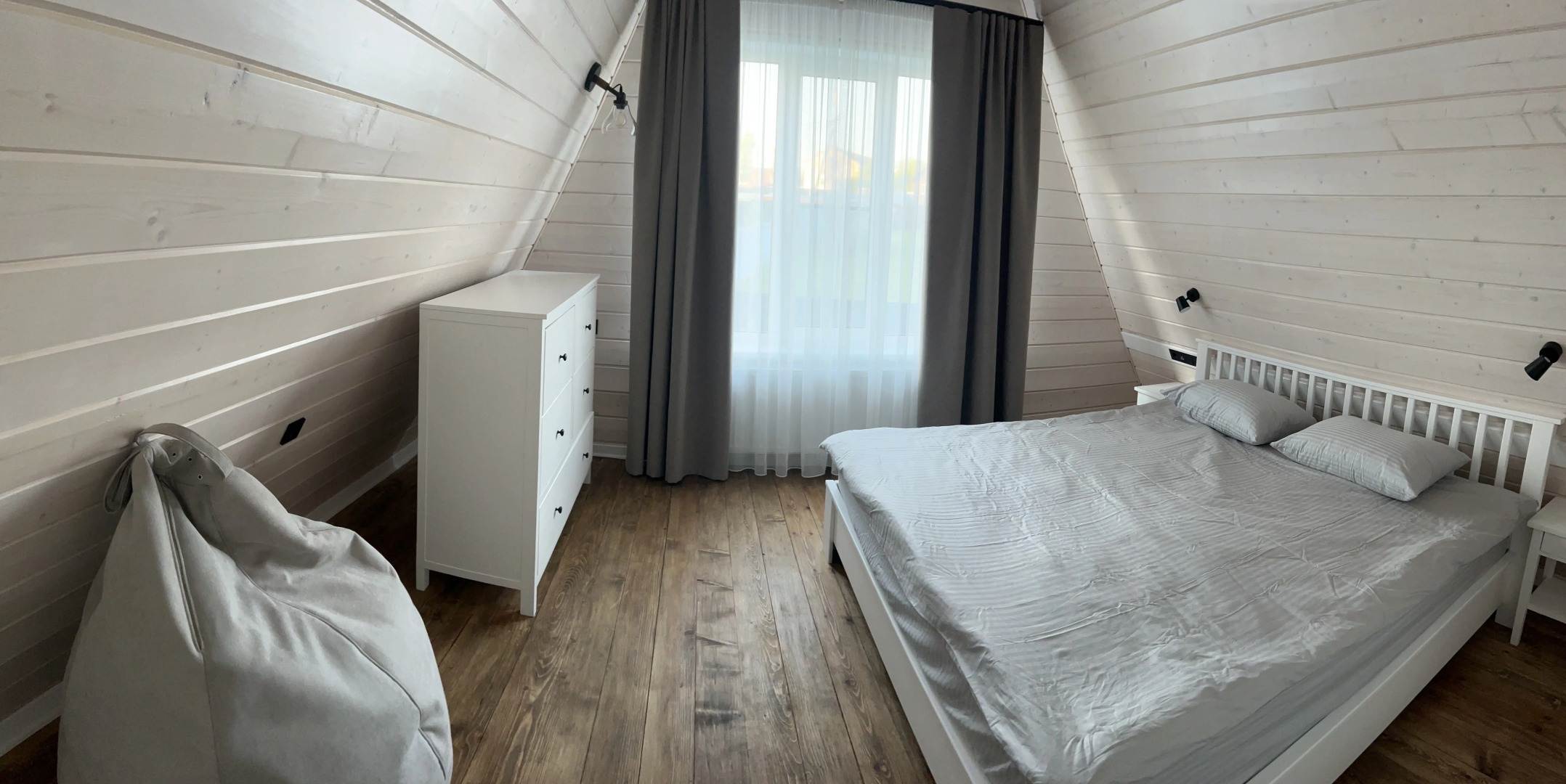 Частный дом Большой афрейм на Березовой