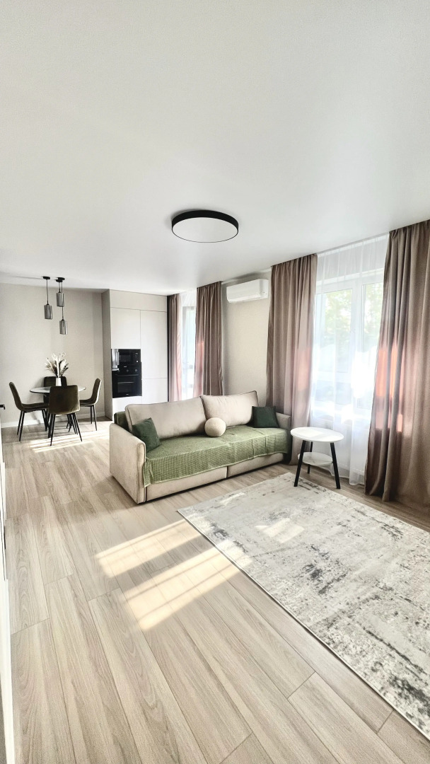 Апартаменты Красивая евродвушка в новом ЖК в тихом центре