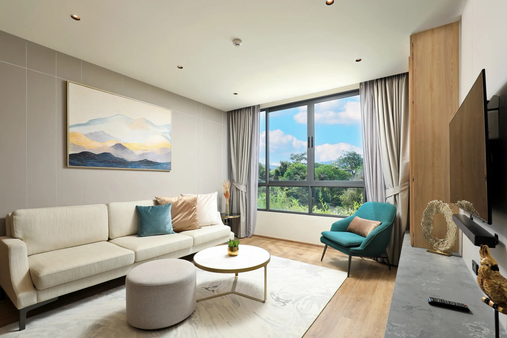 Апартаменты LGP-C512 2 Спальни рядом с Пляжем Бангтао Балкон с Видом на Природу и Доступ к Бассейну