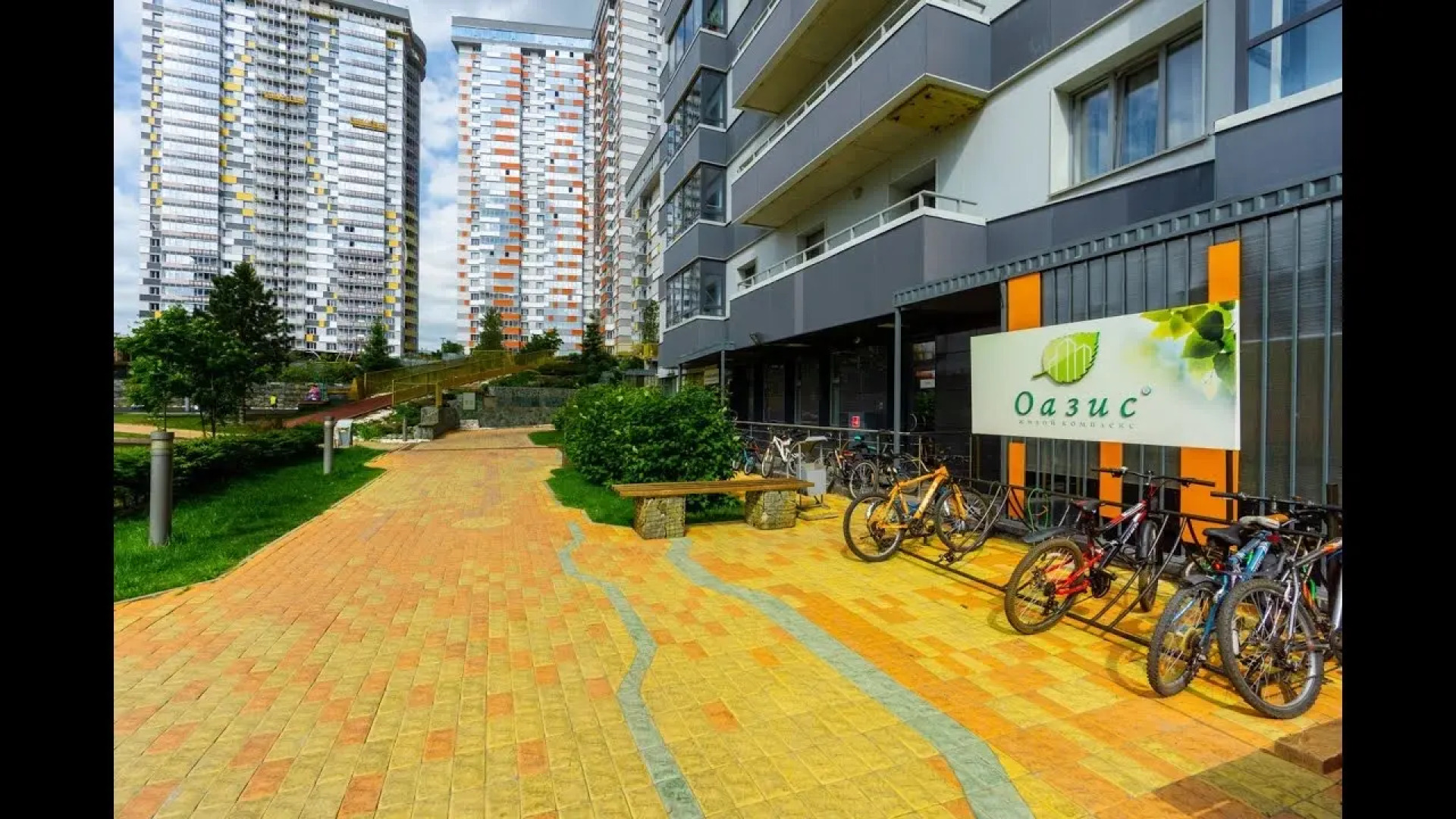 Апартаменты двухкомнатные в Oazis Apart