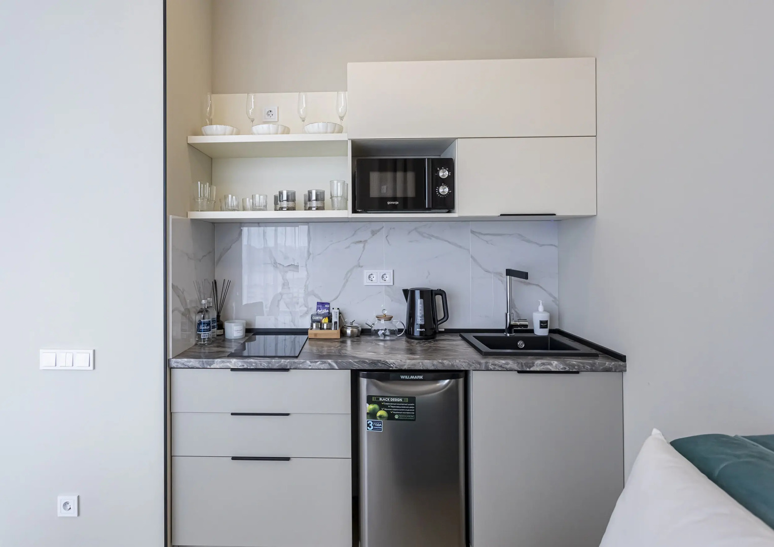 Квартира Красивая студия на Фастовской 4