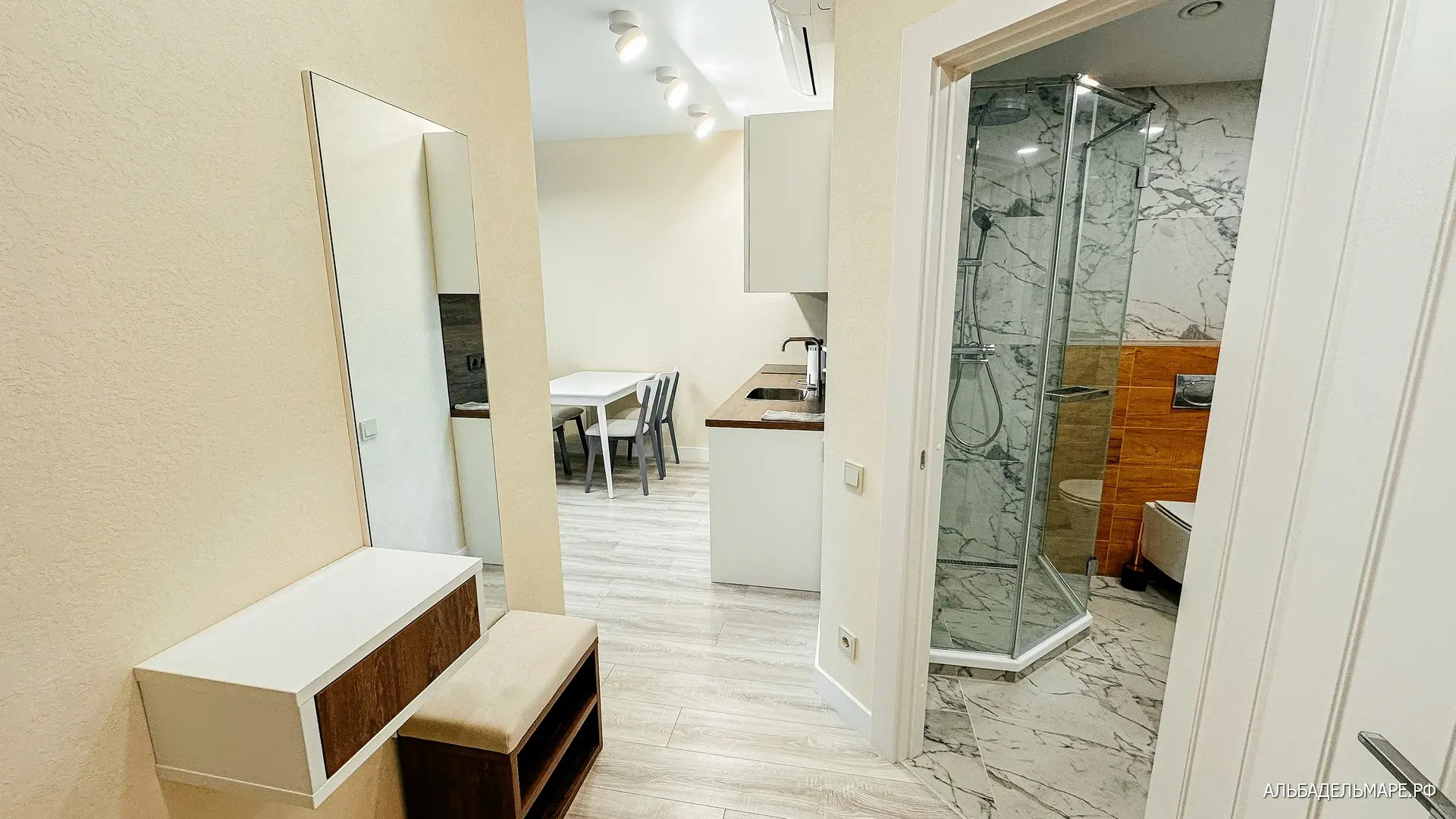 Апартаменты ЖК Альба дель Маре Junior suite Двухкомнатный номер