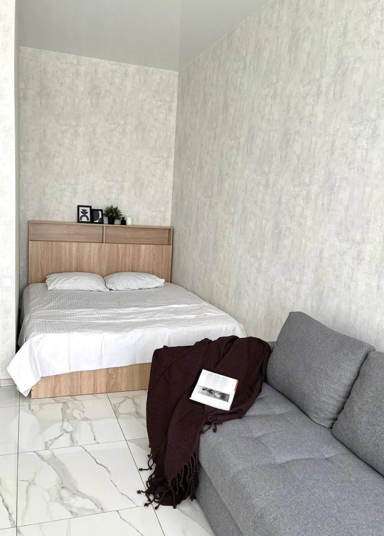 Квартира Мраморная с видом на город в ЖК Панорама